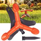 Aspersor Circular Tramontina Irrigador Com Pontalete 3 braços Rotativos Para Engate Rápido Plástico Para Jardim Aspersor Circular Tramontina Irrigador Com Pontalete 3 braços Rotativos Para Engate Rápido Plástico Para Jardim