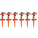 Aspersor Esguicho para Irrigação Regulador Pressão Kit 6