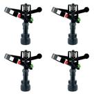 Aspersor Impacto Irrigação Implebras IM22 Rosca 3/4 Kit 4 Un