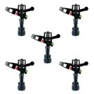 Aspersor Impacto Irrigação Implebras IM22 Rosca 3/4 Kit 5 Un