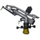 Aspersor irrigaçâo canhão setorial ajustavel 1.1/2 corpo e batente aluminio