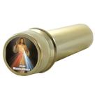 Aspersório de Água Benta Jesus Misericordioso Acrílico Dourado Aspersório de Água Benta Jesus Misericordioso Acrílico Dourado