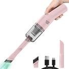 Aspirador de Carro Auloea V06 Sem Fio Mini 400 g Rosa