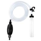 Aspirador de cascalho para aquário Waifoter, tanque de peixes de 7 pés Aspirador de cascalho para aquário Waifoter, tanque de peixes de 7 pés