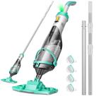 Aspirador de piscina sem fio VIVOHOME Pólo telescópico 2,8 m 18,5 L/min