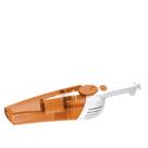 Aspirador de Pó 2 em 1 Britânia 1250W Branco e Laranja Ciclone HEPA Portátil
