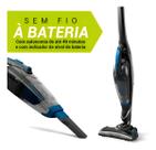 Aspirador de Pó 2 em 1 Philco PAS56 Sem Fio Vertical e Portátil Bivolt Automático 200W Filtro Hepa Reservatório 1L Turbo Brush Led Cinza Azul Aspirador de Pó 2 em 1 Philco PAS56 Sem Fio Vertical e Portátil Bivolt Automático 200W Filtro Hepa Reservatório 1L Turbo Brush Led Cinza Azul