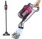 Aspirador De Po 4 Em 1 Sem Fio Potente Sucção Forte Cinza ND-809