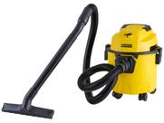 Aspirador de Pó e Água 3 em 1 Kärcher 1500W WDL 1 Amarelo