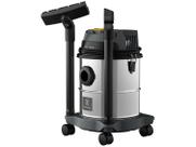 Aspirador de Pó e Água Electrolux 1500W 12L com ThermoControl e Função Sopro Inox (GT12l)