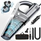 Aspirador de pó para carro DRECELL Portable 7000PA Suction 0.33L Grey
