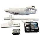 Aspirador de Pó Portátil 12V Makita CL106FDSAW Branco