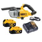 Aspirador de Po Portatil 2 Baterias 20v 4ah Dcv501hb Dewalt