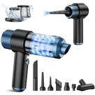 Aspirador de pó portátil para carro EYYA Cordless 15000PA 4000mAh
