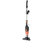 Aspirador de Pó Vertical 2 em 1 Mondial Turbo Cycle Preto e Laranja 1100W AP-35