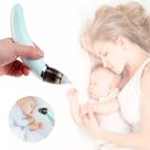 Aspirador Nasal Infantil Elétrico USB Bebê Limpeza De Nariz Cor:Verde Água - Shopmix