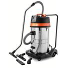 Aspirador Pó Sólidos Líquidos 220 V 2400 W Tanque Aço Inox Capacidade 80 Litros Tramontina Pro Tramontina