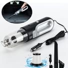 Aspirador Portátil De Mão Automotivo Portátil Carro 12v 180W Cabo Bico Extra Longo 4m e Filtro Hepa Lavável Removível Preto Lançamento Premium Seed On