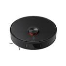 Aspirador Robô Xiaomi S20 Preto, Navegação LDS, Mapeamento Inteligente, Sucção 5000 Pa, Passa Pano, Controle por App, Alexa, Bateria 5200 mAh