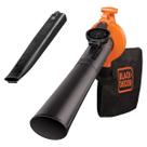 Aspirador Soprador Black Decker BV25 2500W 127V/220V Triturador Saco Coletor 40L