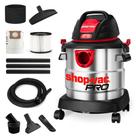 Aspirador úmido/seco Shop-Vac 5 galões 4,5 Peak HP em aço inoxidável