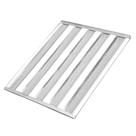 Assadeira 58X70 2Cm Pao Frances 5 Tiras 7Cm Perfurado Aluminio 0,5Mm - Imeca