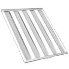 Assadeira 58X70 2Cm Pao Frances 5 Tiras 7Cm Perfurado Aluminio De Engate - Imeca