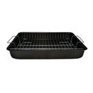 Assadeira Antiaderente com Grelha Aço Galvanizado Alumínio 4,8L 40x29CM Assadeira Antiaderente com Grelha Aço Galvanizado Alumínio 4,8L 40x29CM