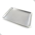 Assadeira Forma Rasa Grande Aluminio Retangular 45x30x2cm