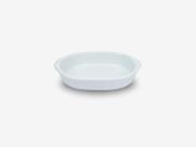 Assadeira Forma Refratária Oval 25,5cm em Porcelana Branca Assadeira Forma Refratária Oval 25,5cm em Porcelana Branca