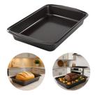 Assadeira Forma Retangular Antiaderente Aço Carbono 42cm