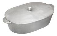Assadeira Fundida Oval Com Tampa 32x20x9 4 Litros Belmar