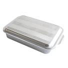Assadeira Nordic Ware 9x13 com tampa de metal prismático