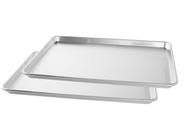 Assadeira Nordic Ware Naturals Big, pacote com 2 unidades prateadas