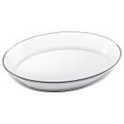 Assadeira Oval 4L Grande Vidro Temperado Forno Assar Servir