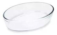 Assadeira oval Temqter em vidro borossilicato 3L Dynasty