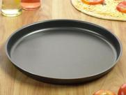 Assadeira Para Pizza Alumínio Com Revestimento Antiaderente Starflon T1 Grafite 30 Cm 1,8