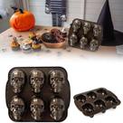 Assadeira Pet's Wyndell Halloween Skull 3D Alloy Brown