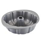 Assadeira Redonda Antiaderente Farberware 10 Polegadas - Molde Canelado Cinza Assadeira Redonda Antiaderente Farberware 10 Polegadas - Molde Canelado Cinza