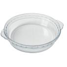 Assadeira Refratário De Vidro Redonda 20cm Transparente
