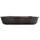Assadeira Retangular Castanho 33x26x6,5cm - D1463 - DOLCE HOME Assadeira Retangular Castanho 33x26x6,5cm - D1463 - DOLCE HOME