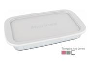 Assadeira Retangular Média 2,2L c/ Tampa Plástica Marinex GD16534251N