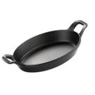 Assadeira Travessa de Ferro Fundido Oval Facile N01 15Ø x 27,5x 4cm