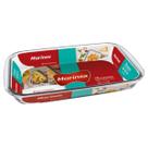 Assadeira Travessa Retangular Vidro Temperado 1,6L Marinex