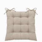 Assento Almofada Para Cadeira Sofa Poltrona Futton Tecido Oxford Futon 40x40cm - Bege