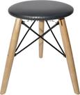 Assento Almofadado 30cm Tripé Base Eiffel Pé Palito 45cm Assento Almofadado 30cm Tripé Base Eiffel Pé Palito 45cm