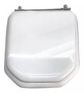 Assento Almofadado Atrium Branco - Plastfama