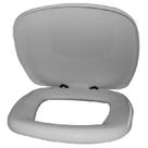 Assento Almofadado Monte Carlo Branco - Altura 47,1cm x Largura 37,3cm Assento Almofadado Monte Carlo Branco - Altura 47,1cm x Largura 37,3cm