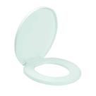 Assento Almofadado Oval Branco Para Bacia Oval - Amanco