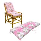 Assento Cadeira Bancos Areas De Lazer Futon 45x90cm Lavável Na Maquina